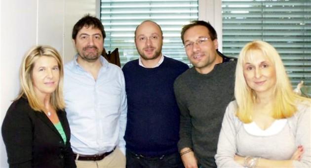 Nadia Clementi in visita al CIBIO