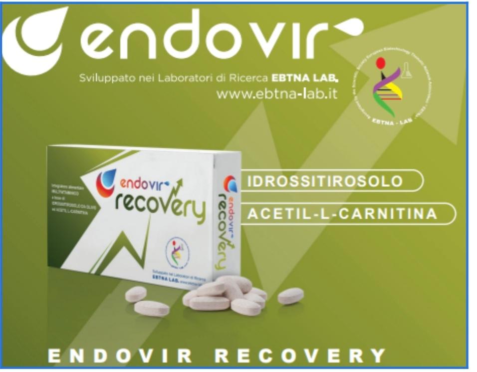 Integratore Alimentare multivitaminico ENDOVIR® RECOVERY Compresse