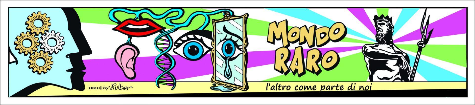 Il Murale Mondo Raro «L’altro come parte di noi»