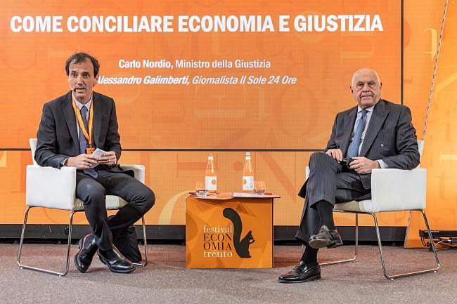 Nordio: «Investire sulla giustizia per sostenere l’economia»