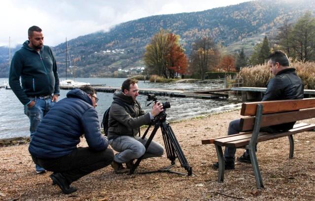 «L’angelo della palude» al Teatro di Pergine – È la nuova proposta cinematografica del regista Alessandro Bencivenga, un giallo con risvolti comici che mira a valorizzare il territorio Trentino