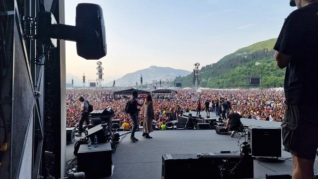 L’album di fotografie dello spettacolo di Vasco Rossi