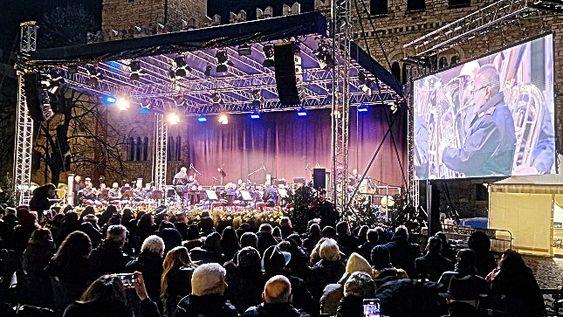 Gran successo del concerto della Fanfara della Polizia di Stato