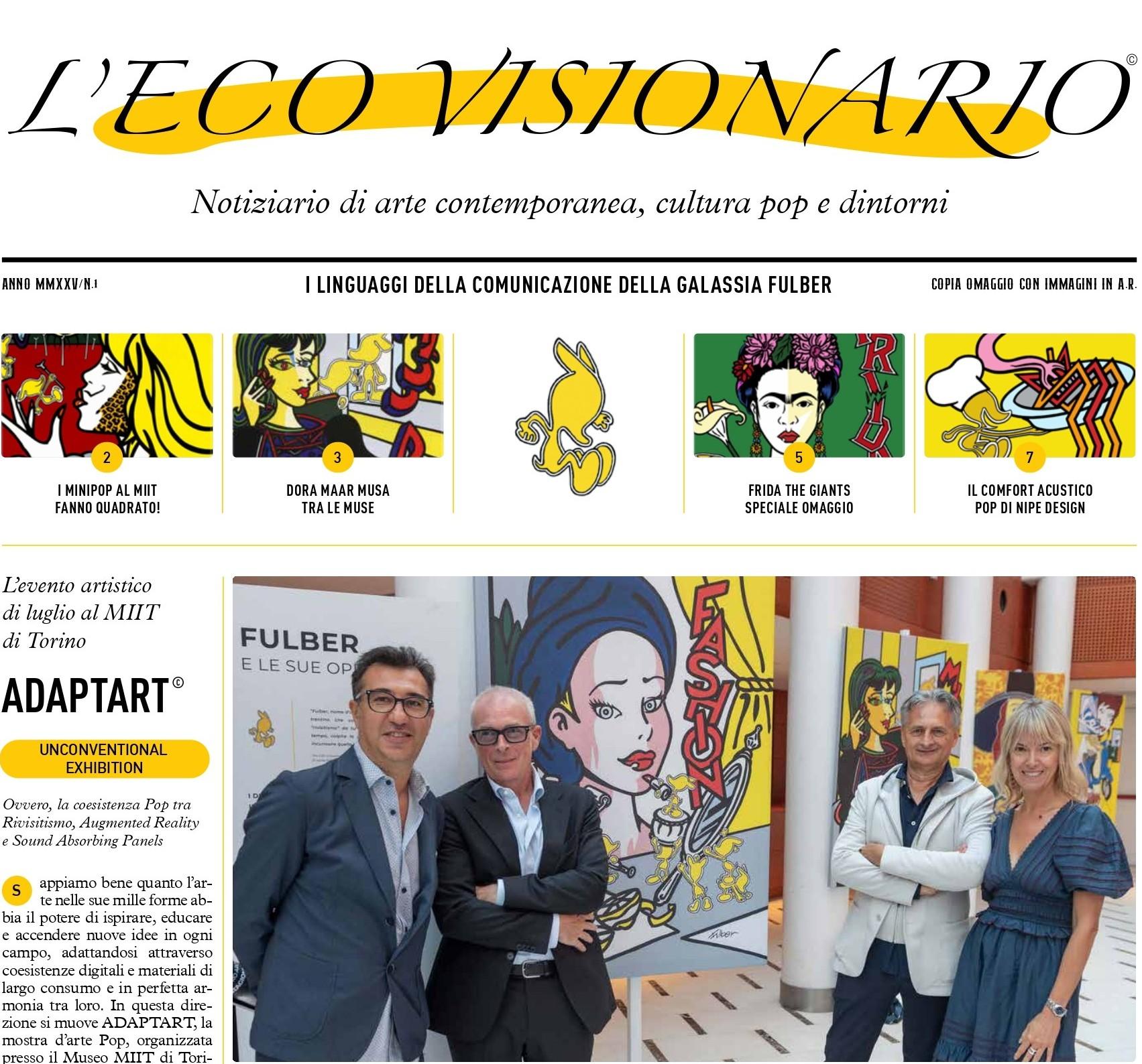 Nuova Collaborazione con L’Eco Visionario