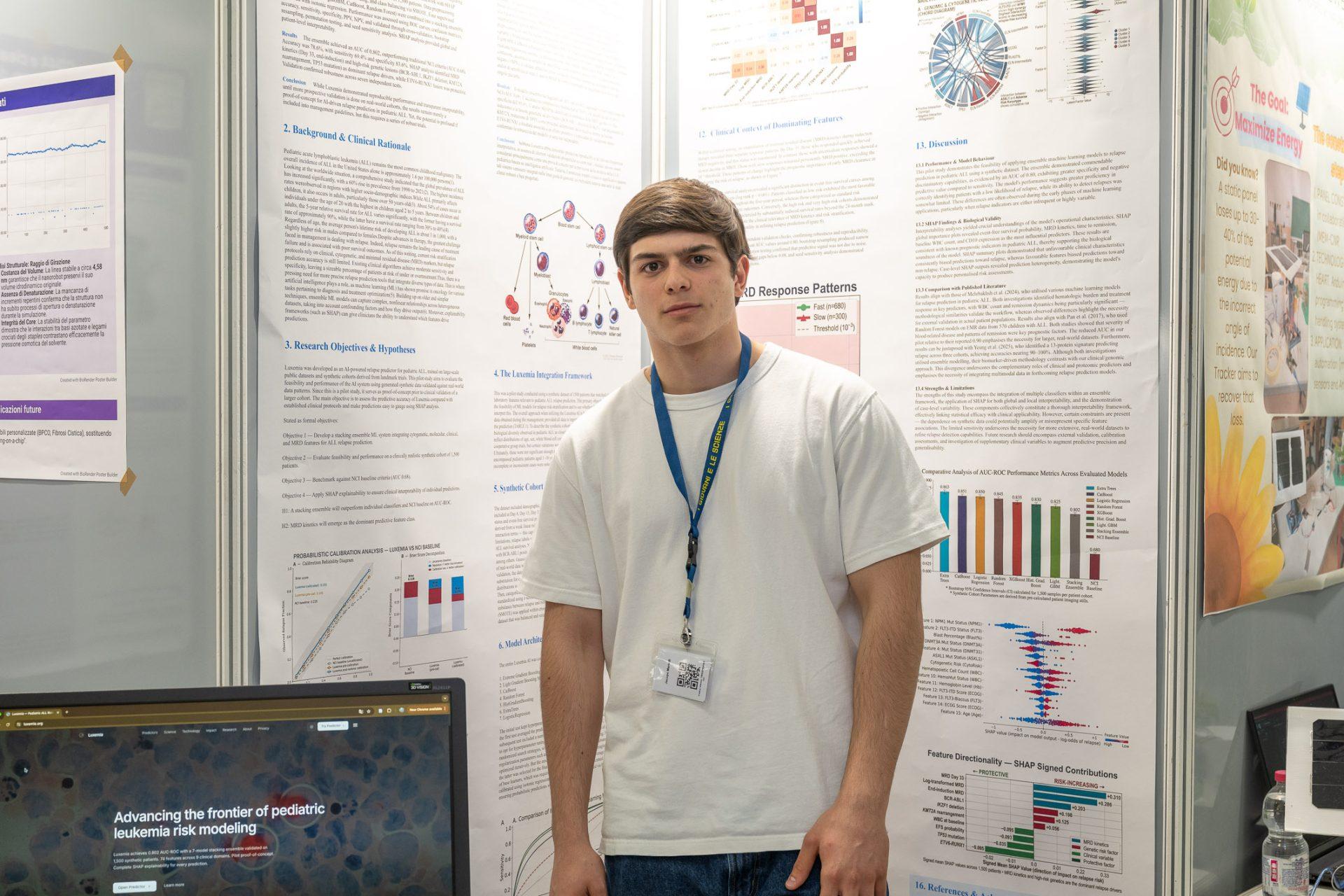 Jacopo Martelli, l’intelligenza artificiale per prevedere le recidive della leucemia pediatrica